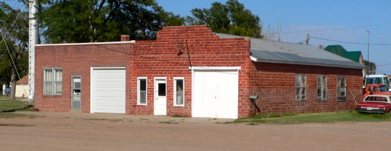 Collyer, Kansas E side Ainslie N of 3rd