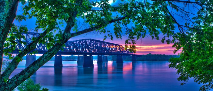 Mississippi sunset travel photo