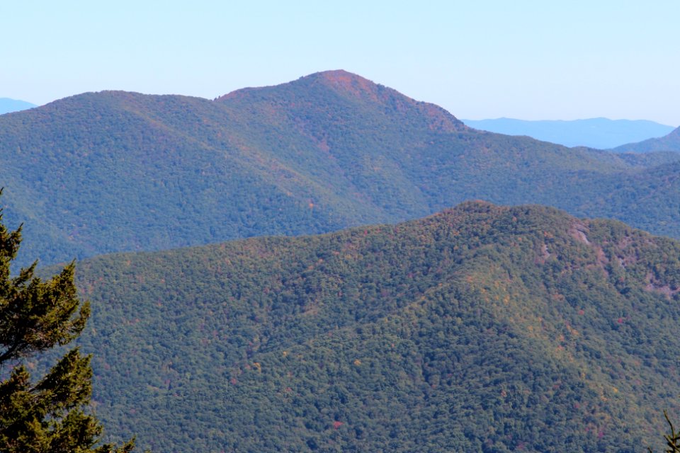 Cold Mountain from Haywood-Jackson Overlook, Oct 2016 2