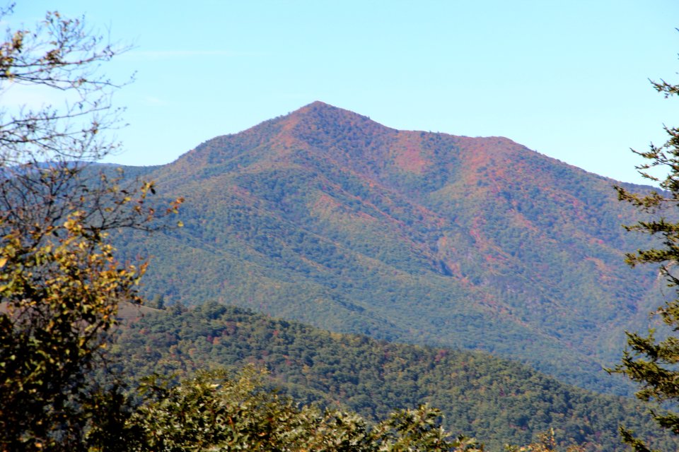Cold Mountain from Mount Pisgah Overlook, Oct 2016