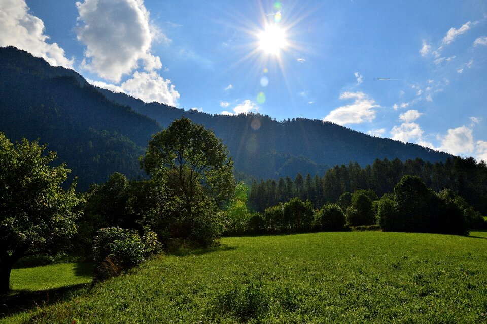 Austria village mountains