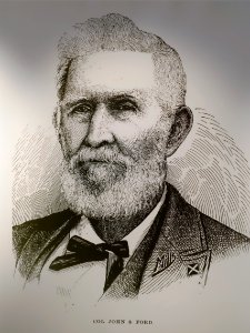 Col. John Salmon 'Rip' Ford - Lorenzo de Zavala State Archives and Library Building - Austin, Texas - DSC08371