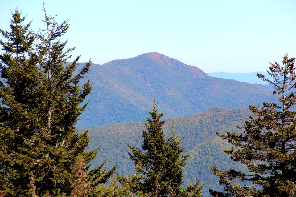 Cold Mountain from Haywood-Jackson Overlook, Oct 2016