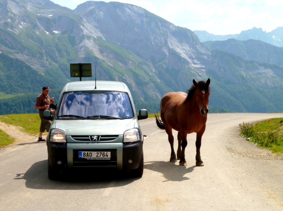 Col d'Aubisque vue 5 Touristes 2011