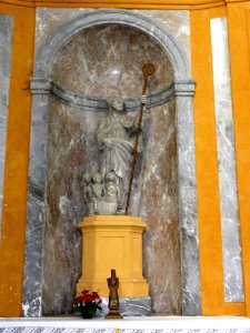 Collégiale St Gengoult, Toul, statue Saint Nicolas (01)