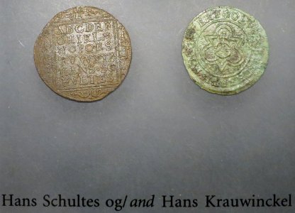 Coins (reckoning counters) of Hans Schultes and Hans Krauwinckel, Archbiship's Pallace Museum