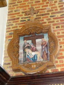 Coingt (Aisne) Église, chemin de croix, station 13