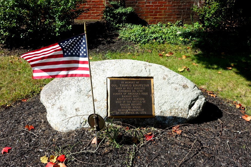 Col. Thomas Knowlton Memorial - Boxford, Massachusetts - DSC06207