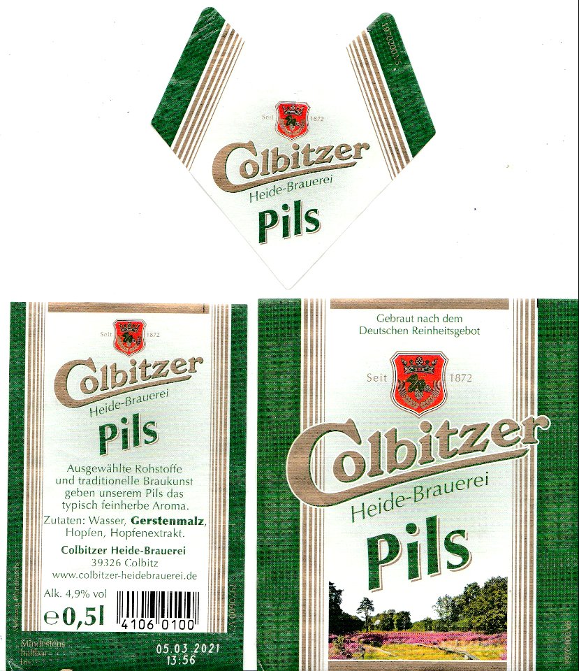 Colbitzer Heide-Brauerei - Colbitzer Pils