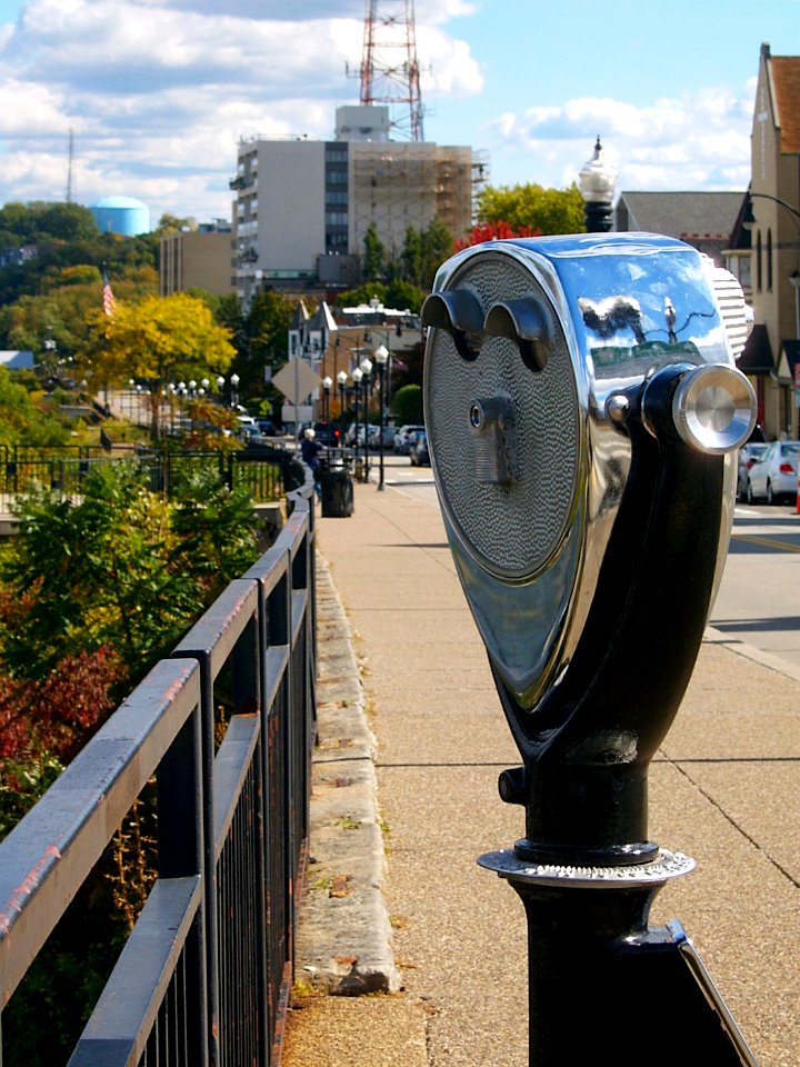 Coin-operated binoculars, Grandview Avenue, Mount Washington, Pittsburgh, 2020-10-08, 01