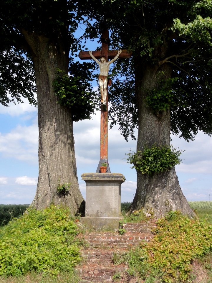 Coingt (Aisne) croix de chemin à Ringeat