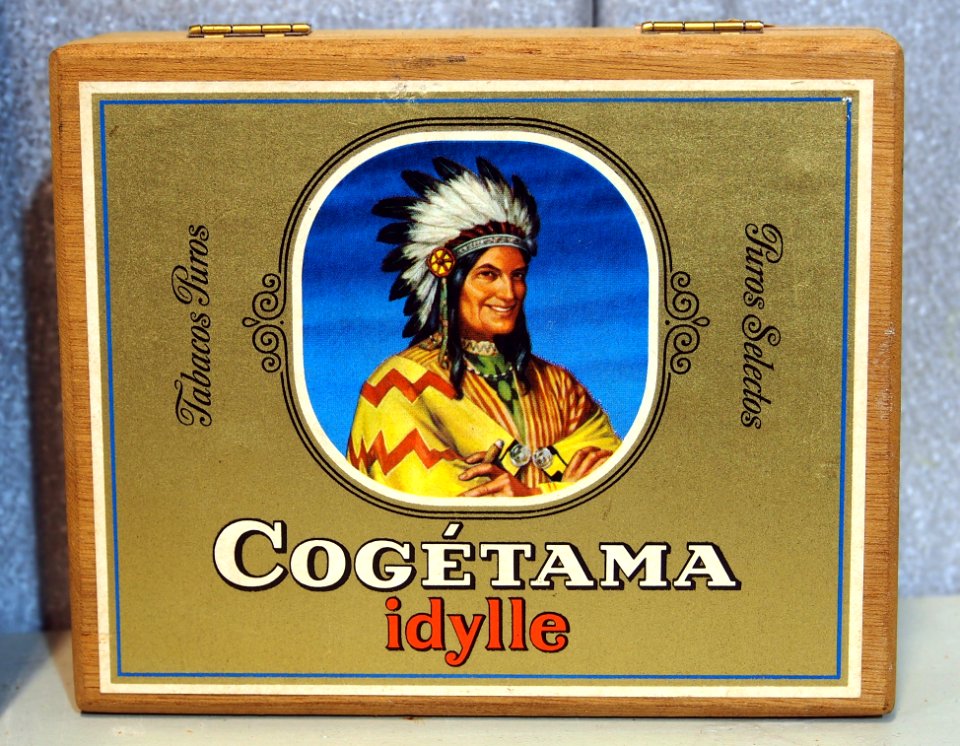Cogétama idylle cigar box