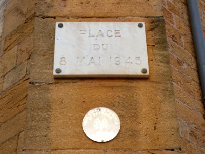 Cogny - Place du 8 Mai 1945 - Plaque