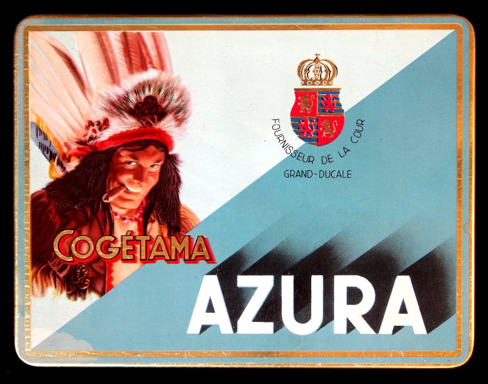 Cogétama Azura sigarenblikje