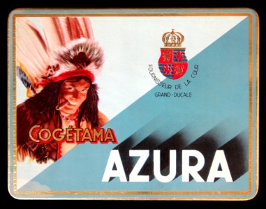 Cogétama Azura sigarenblikje
