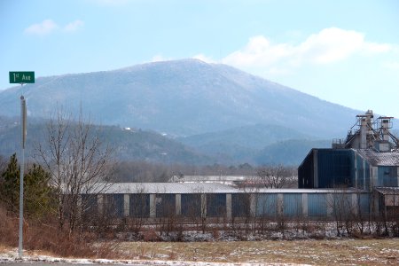 Cohutta Mountain from Chatsworth, Jan 2018