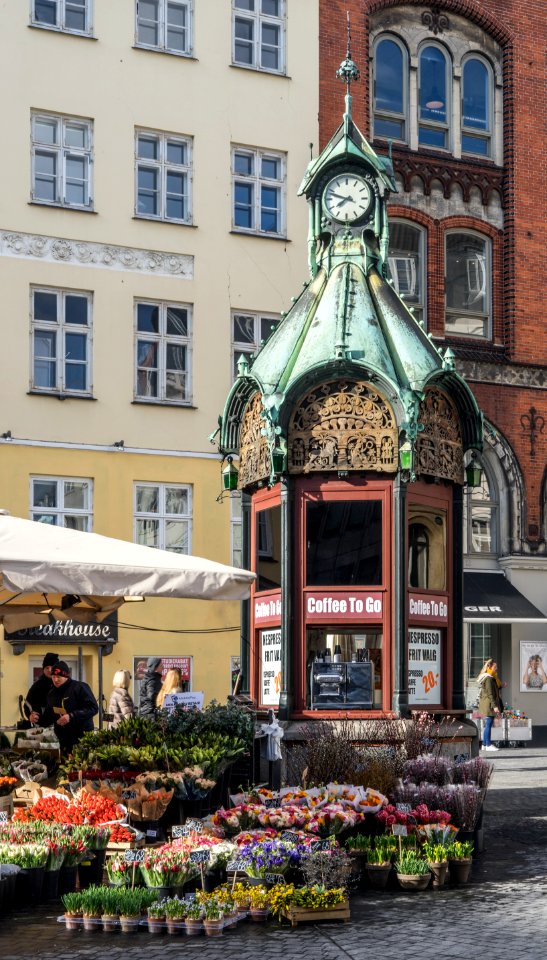 Coffee-to-go kiosk Copenhagen Denmark