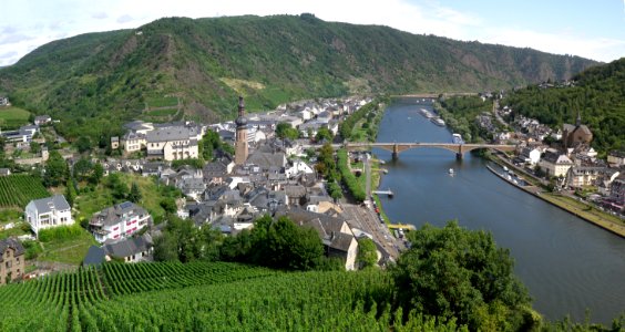 Cochem (von der Reichsburg aus gesehen)