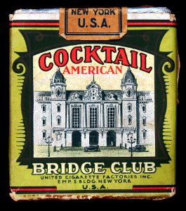 Cocktail Bridge Club cigarettes pack, pic1