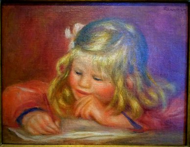 Coco by Pierre-Auguste Renoir, 1905, oil on canvas - Hyde Collection - Glens Falls, NY - 20180224 121629