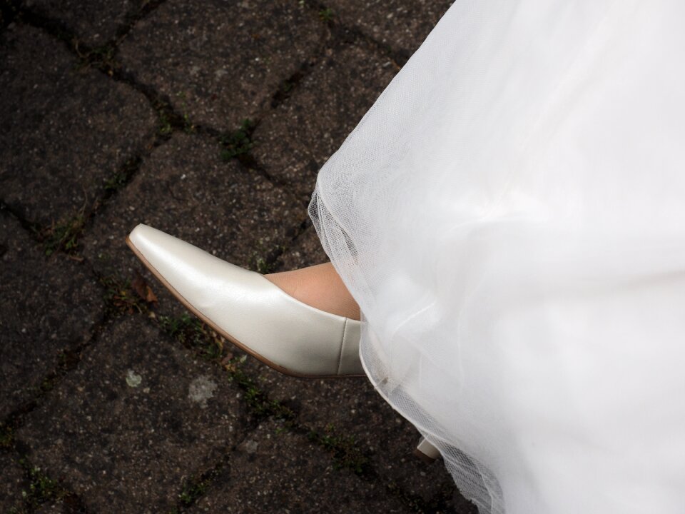 Women's shoes wedding feet