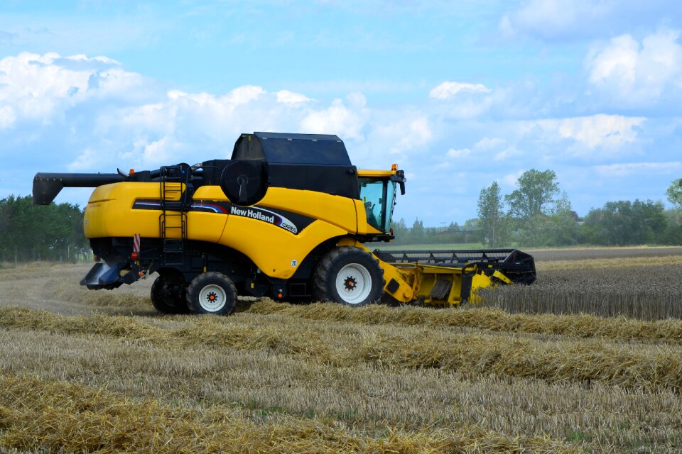 Agricultural machine agriculture summer
