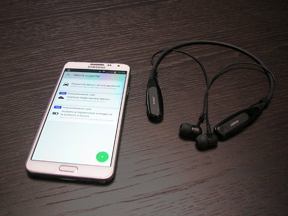 Headset wireless mobile