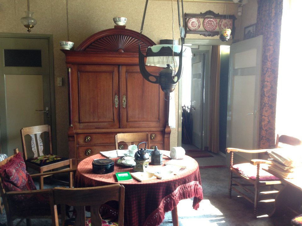 Collectie Brands bibliotheek woonkamer