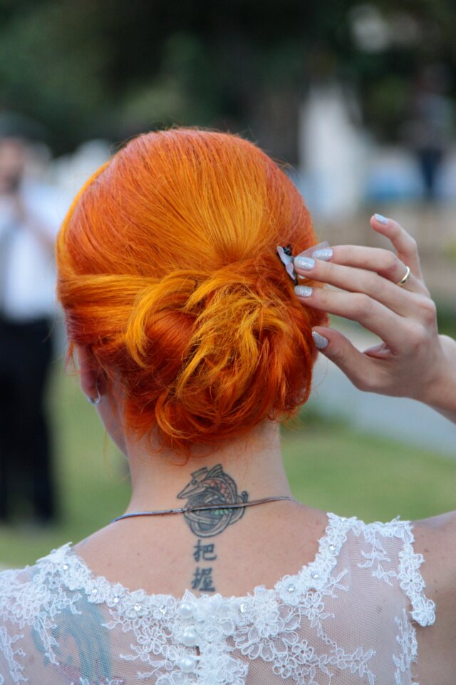Wedding red red hair