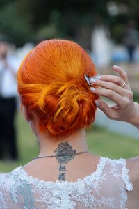 Wedding red red hair photo