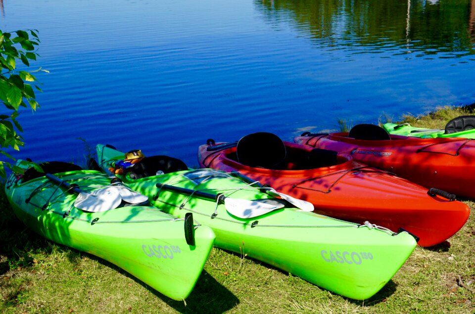 Paddle kayaking sport