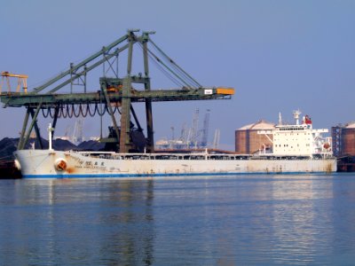 China Steel Excellence IMO 9220201 p1 at Port of Rotterdam 05April2009