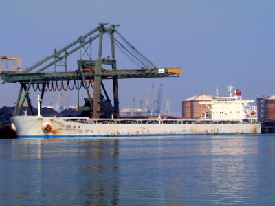 China Steel Excellence IMO 9220201 p1 at Port of Rotterdam 05April2009 photo