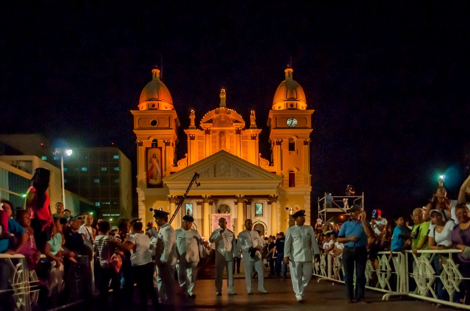 Chiquinquira Basilica of the day Jesus of Mercy 2