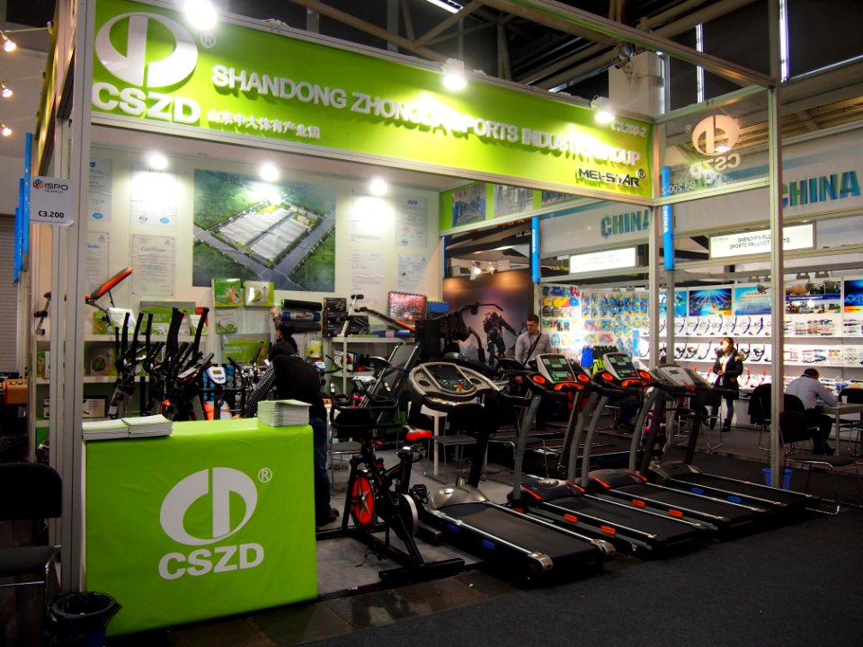 China Fitness ISPO 2014 Munich