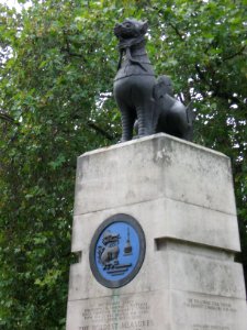 Chindit Memorial, Victoria Embankment oct 2010