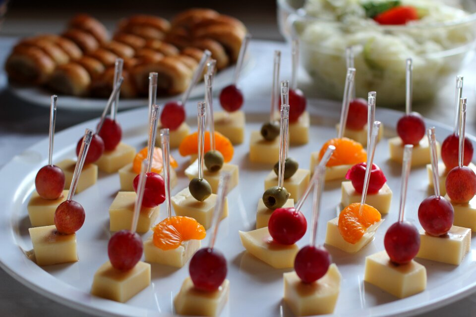 Finger food party eat