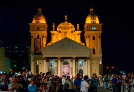 Chiquinquira Basilica of the day Jesus of Mercy