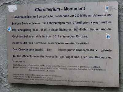 Chirotherium Hildburghausen 2