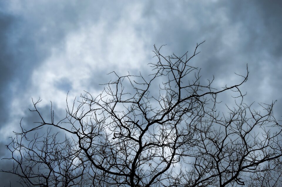 Heaven blue cloudy weather