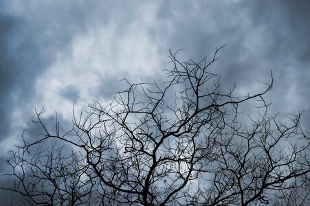 Heaven blue cloudy weather