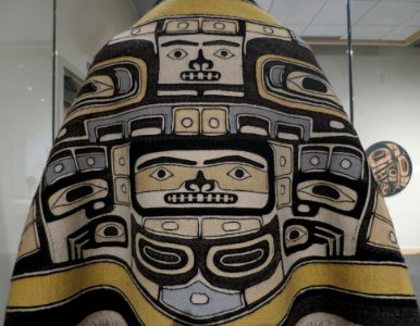 Chilkat robe, Tlingit, Alaska State Museum (Juneau) photo