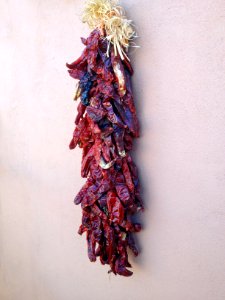 Chili Peppers hangdrying