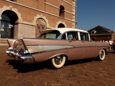 Chevrolet Bel Air (1957), Dutch licence registration DH-59-07 pic2