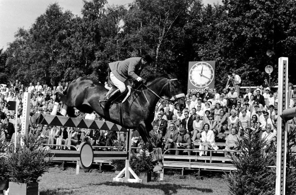 CHIO te Rotterdam. Europese kampioenschappen springruiter Nummer 1 Anton Ebben i, Bestanddeelnr 920-6538
