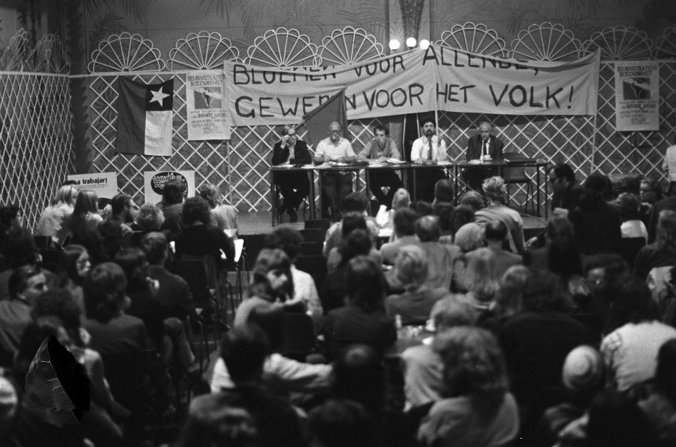 Chili-avond in Brakke Grond, overzicht bijeenkomst, Bestanddeelnr 926-6814