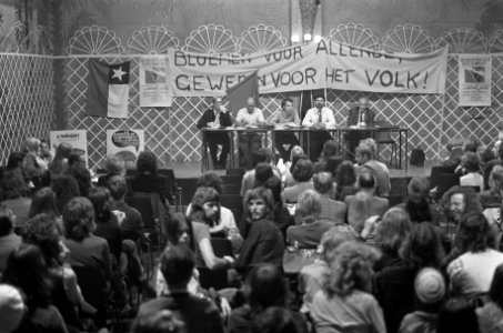 Chili-avond in Brakke Grond, overzicht bijeenkomst, Bestanddeelnr 926-6813
