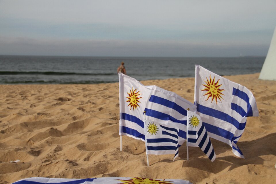 Uruguayan beach coast