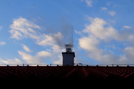 Chimney with smoke pollution - This photo has been released into the public domain. There are no copyrights you can use and modify this photo without asking, and without attribution photo