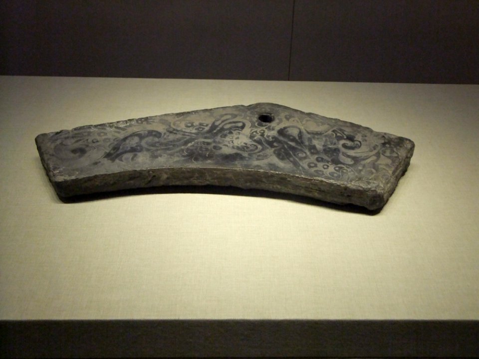 Chime stone (Qing), Warring States, Hubei Museum